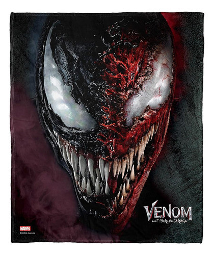 Manta De Tacto De Seda Venom De Northwest Marvel, 50  X 60 , 0