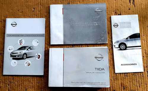 Manual  Propietario Usuario Nissan Tiida. Original 1