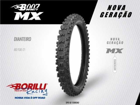 Cubierta Borilli 80/100/21 0