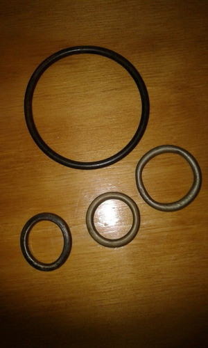 Antiguos Aros Dos Son De Alpaca. 0