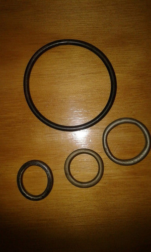 Antiguos Aros Dos Son De Alpaca. 1