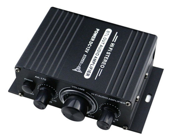 Amplificador De Potência Hifi Ak 170 200w+200w 2ch Para Car 0