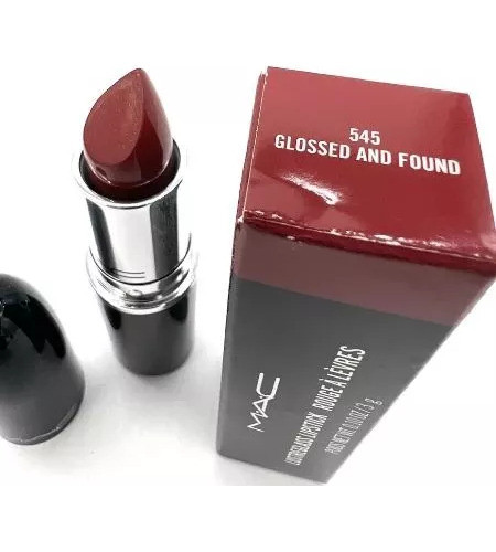 Batom Mac  Glossed And Found Mac Lustreglass 545 0
