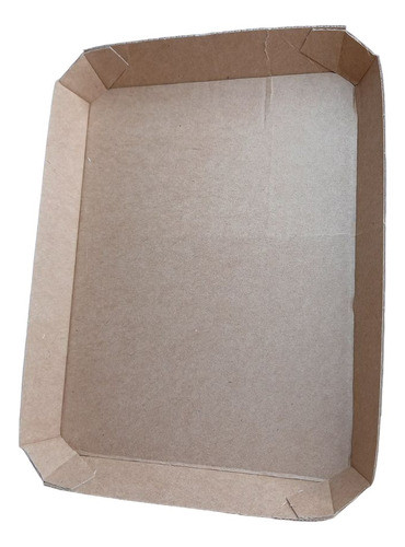 Bandeja De Cartón Para Comidas 20x13 X200 Unidades 0