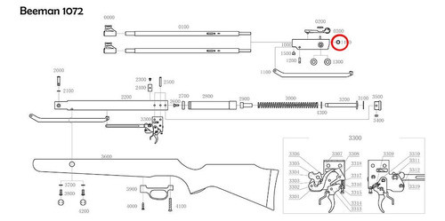 Anel Oring De Borracha 12x2 Para Carabina Pcp Beeman 1