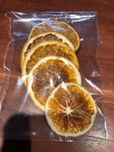 Naranja Rodajas Disecadas Natural X 10. Naranja Deshidratada 1