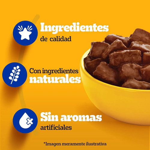 Sobrecito Para Perro Pedigree Adulto 7+ Carne 100 Gr Pack X6 1