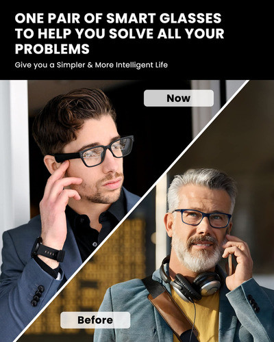 Rokit Lentes Inteligentes Con Bloqueo De Luz Azul Para Hombr 1