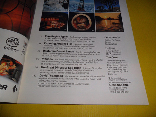 National Geographic 1996 Vol 189 Nº 5 0