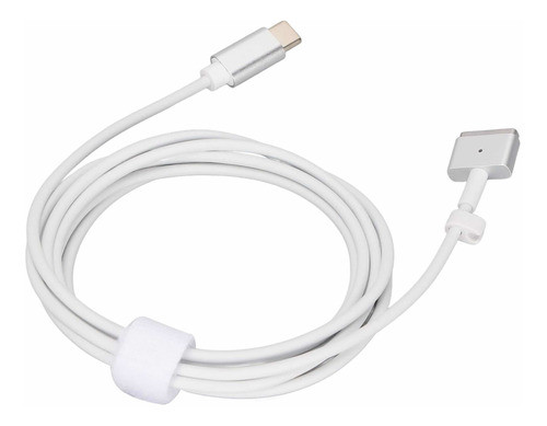 60w Usb C Para Cabo Magnético T Tipo C Macho Para Magsafe 2 1