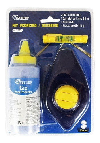 Kit Pedreiro 3 Pcs Western  2313 1