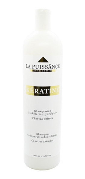 La Puissance Keratina Anti Frizz Shampoo Dañado 1000ml X 6c 0