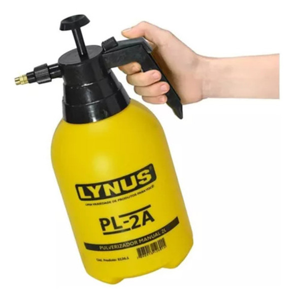 Pulverizador Manual Para Hortas Jardins Lynus 2 Litros 0