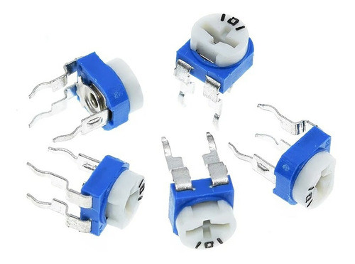 10x Potenciômetro Trimpot Rm-065 5k Horizontal Trimmer 0