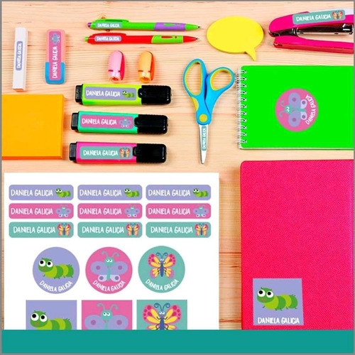 Curso De Diseño Gráfico Orientado En Etiquetas Escolares, 1