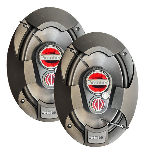 Parlantes 6x9 Bomber Bbmax 70w Rms Cuatriaxial 4 Vias 4 Ohm 0