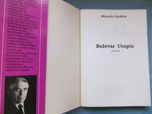 Bulevar Utopia Ricardo Cordero Ed Corregidor 1