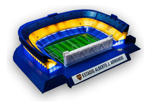 Replica Estadio Boca Juniors Led La Bombonera 3d Oficial 1