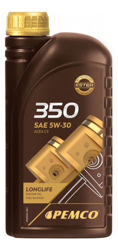 Pemco 350 5w-30 - 100% Sintético - 1 Litro - Mejor Precio 0