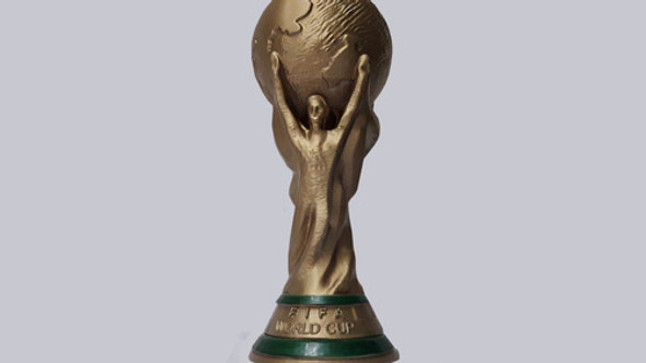 Copa Del Mundo Qatar 2022 Impresa En 3d - 20cm 1