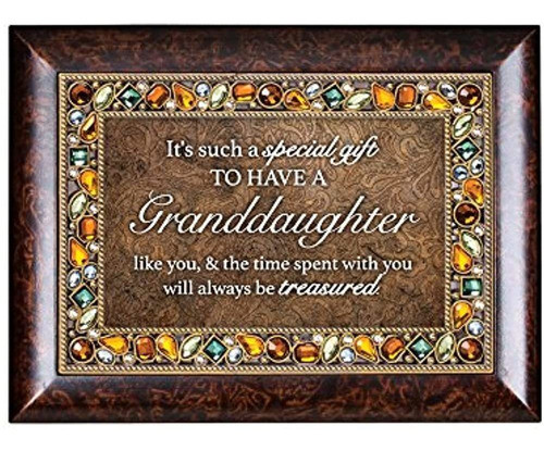 Cottage Garden Nieta Time Treasured Amber Jeweled Music Box 1