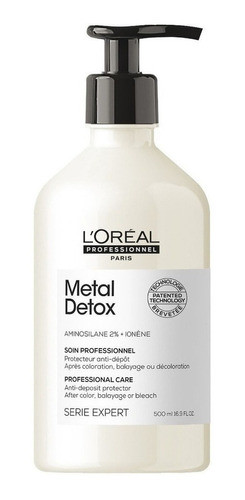 Acondicionador Loreal Serie Expert Expert Metal Detox 500 Ml 0