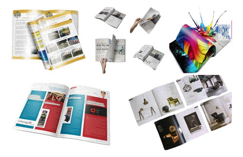 Folleto Diptico Triptico Catalogo Revista Hoja Membrete 0