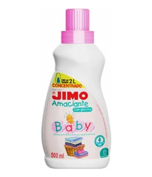 Suavizante De Ropa Jimo Hipoalergénico Bebé 500 Ml. 0
