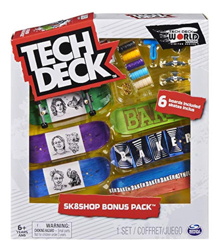 Paquete De Bonificación Tech Deck Blind Sk8 Shop 0