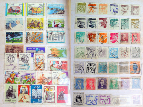 Brasil : 65 Antiguas Estampillas Ex ( Colección Personal ) 0