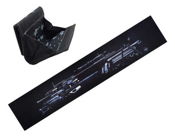 Porta Munição Balas .22 .380 9mm 6.0 Cinza Digital + Gunpad 0