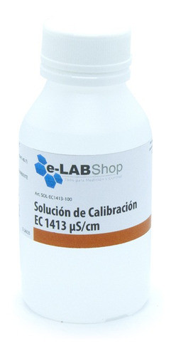 Solucion Buffer 1413 Us/cm 904ppm Medidores Tds Ec X 100ml 0