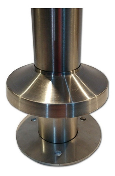 Tapa Cubre Roseta De Acero Inoxidable Para Caño 50,8 Mm. 1