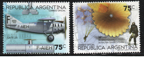 Argentina - Conmemoraciones Aeronauticas - Serie Completa 0
