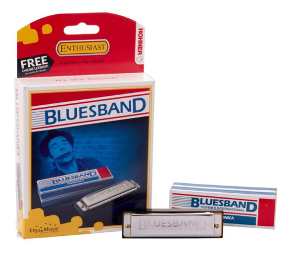 Armonica Hohner Bluesband Tonalidad G Sol Diatónica 0