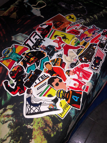 Stickers Calcos Formula 1 - Pc/termo/vidrios 1