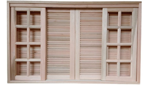 Veneziana Correr Madeira Eucalipto 1,00x1,50 Cx14cm-frainer 0