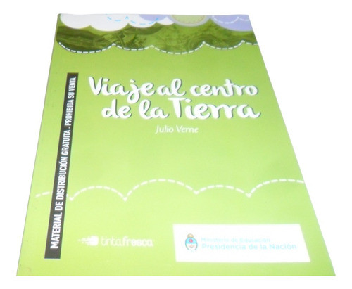 Libro Infantil Julio Verne- Viaje Al Centro De La Tierra 0
