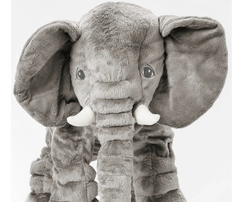 Peluche Elefante Gris - Almohadon Apego Almohada Bebes 1