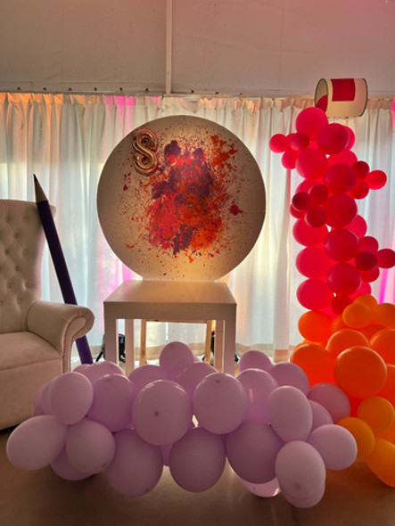 Candy Bar Arte Art Attack Personalizado Evento Ambientación 1