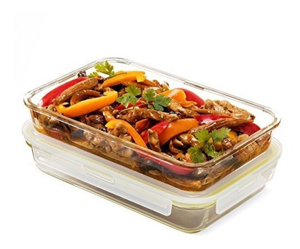 Komax Horno Caja De Vidrio Seguro Para Hornear Plato Para Ho 0