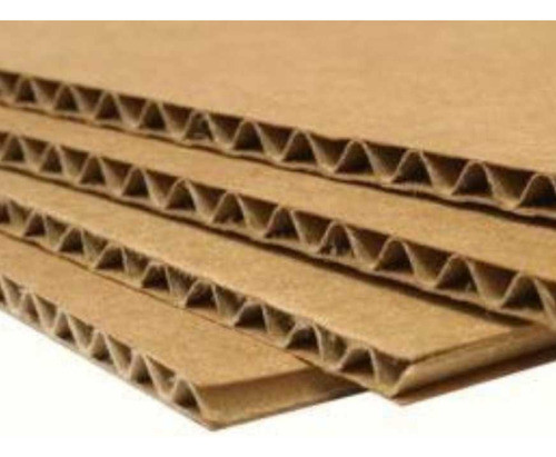 Carton Corrugado En Plancha 70x100cm X 3.5mm 0