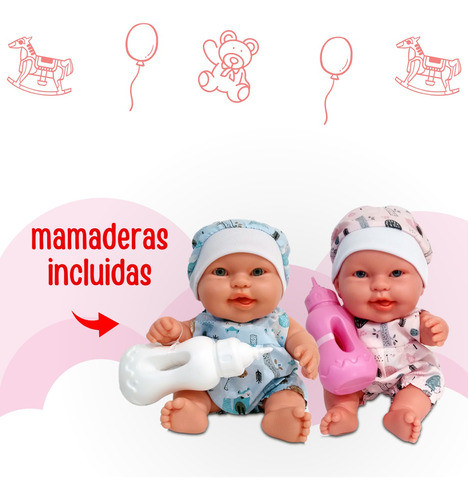 Bebes Reborn Reales Mellis + Mamadera Y Cert De Nacimiento 1
