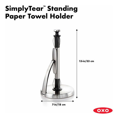 Buen Agarre Simplemente Papel Higiénico, Acero Inoxidable . 1