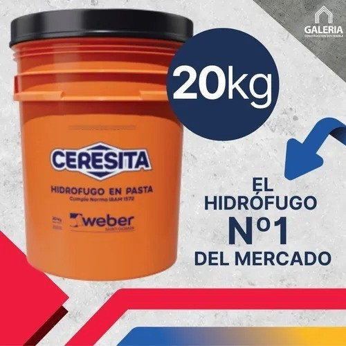 Ceresita Aditivo Hidrofugo Weber 20 Kg Galeria 1