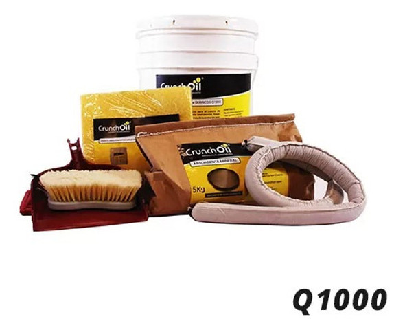Kit Antiderrame Absorción Contención Para Químicos Homologad 0