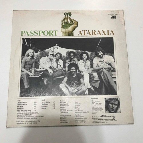 Lp- Passport ( Ataraxia ) 1