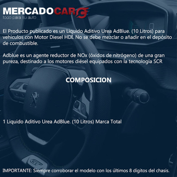 Liquido Ad Urea Adblue Peugeot Expert 2.0 Hdi 2000 20001 1