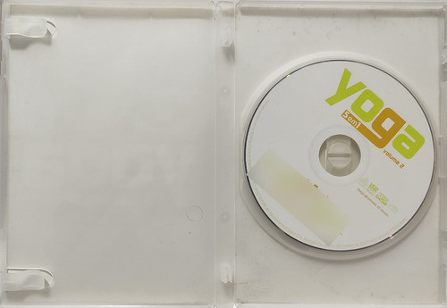 Dvd Yoga 5 Em 1 Volume 2 Glauco Tavares Otimo Estado 1