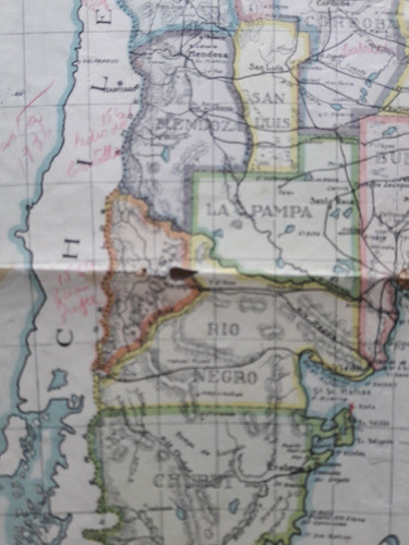 Republica Argentina Coleccion De Mapas Billiken P/ Bemporat 1